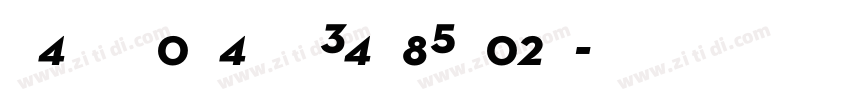 NeutraText DemiFract字体转换 NeutraText DemiFract字体转换